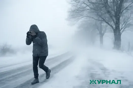 Метель и сильный снег ожидаются в Татарстане 7 февраля 2026 года